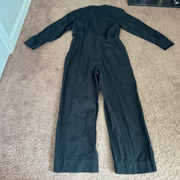 COS Black Long Sleeve Belted Jumpsuit Oversized Size XS - Picture 12 of 12